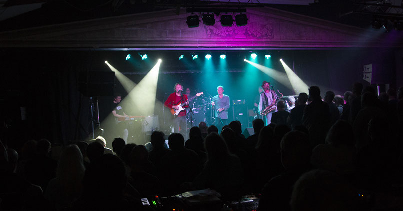 Photo of The Kentish Spires performing at Summer's End Festival 04.10.2019. Photo copyright Ian Burgess.